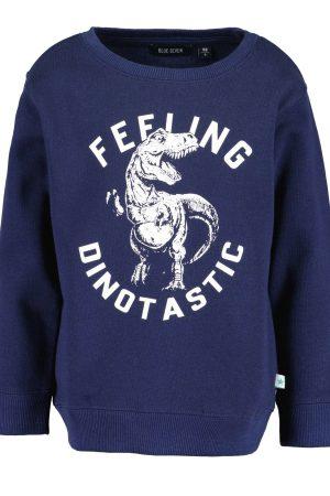 Sweater BlueSeven Feeling Dinotastic blauw