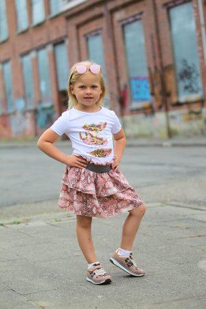 Setje Feather roze