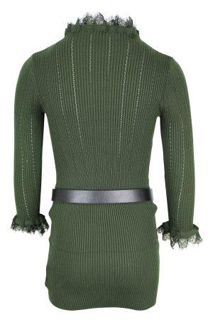 Jurkje stretch kant groen