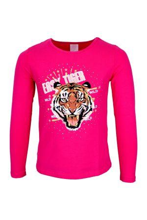 Shirtje tijger roze