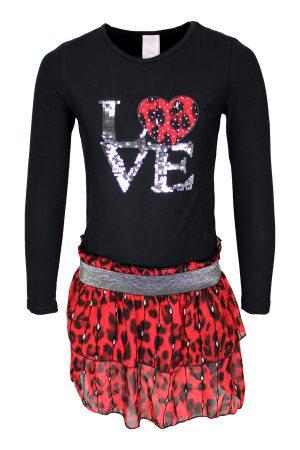 Setje love rood