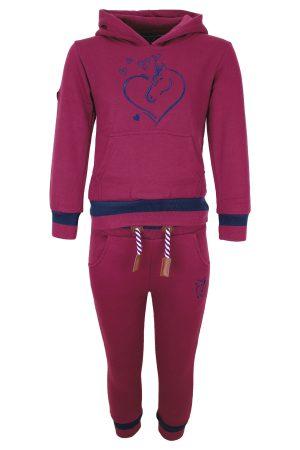Huispak Horselove bordeaux rood