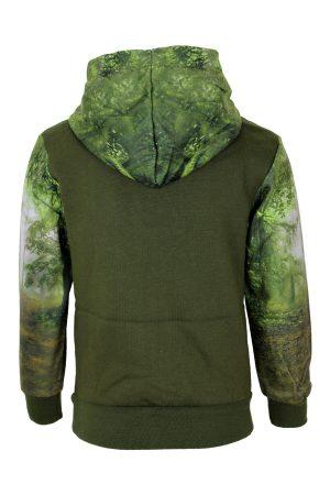 Hoodie Dino groen