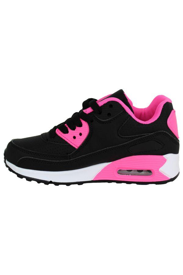 Sneakers Chica zwart roze