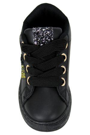 Sneakers cool gold zwart