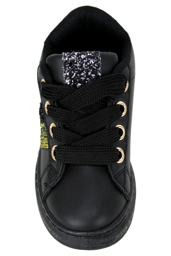 Sneakers cool gold zwart