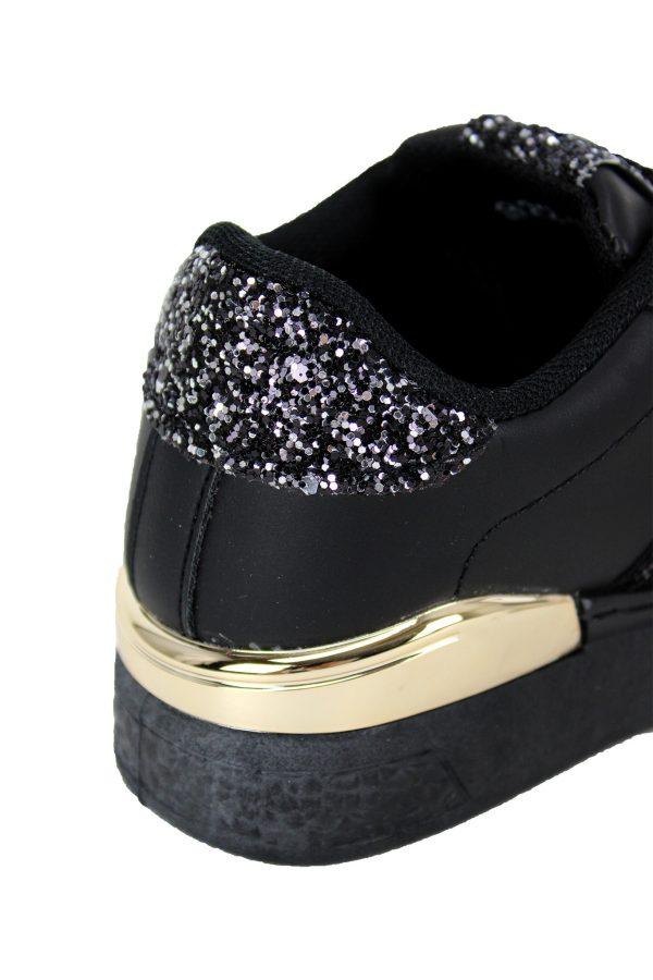 Sneakers cool gold zwart