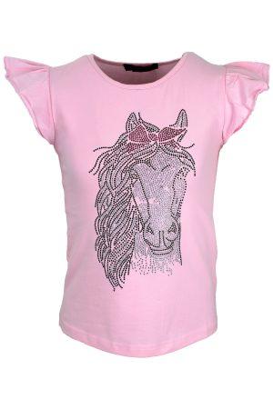 Shirtje Diamondhorse roze