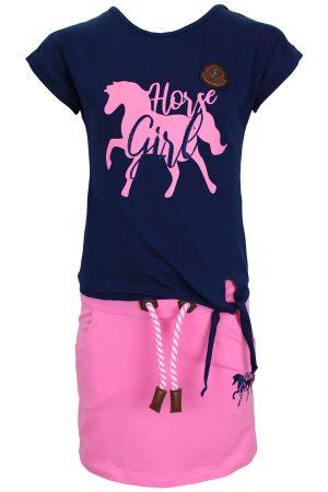 Setje Horsegirl blauw