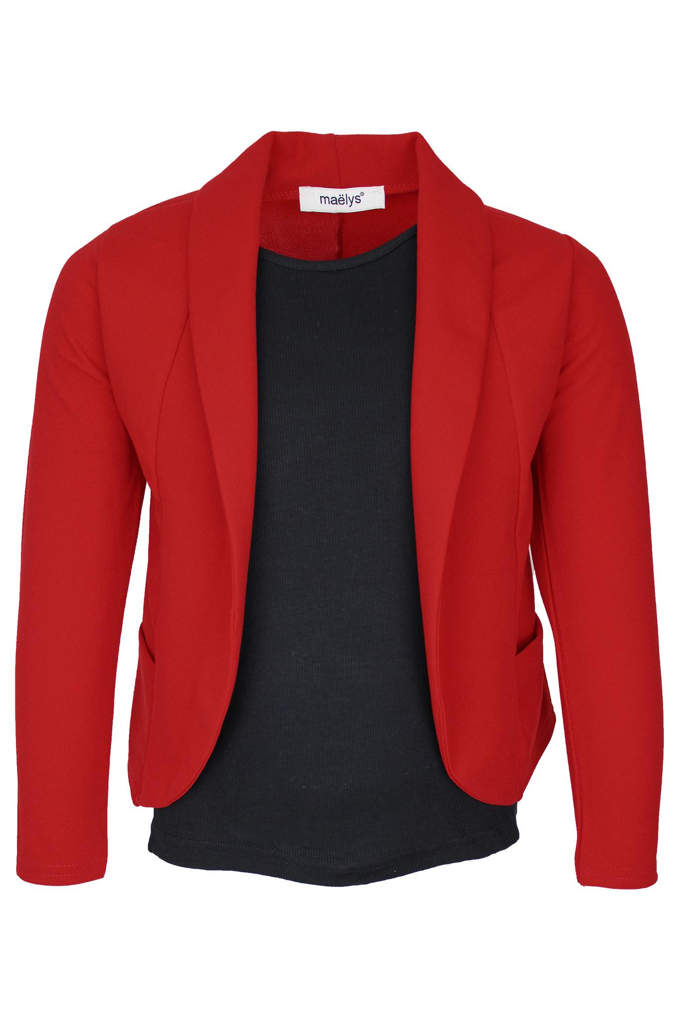 worm Pence dramatisch Blazer Rood | Babes en Binkies