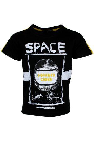 Shirtje Space zwart