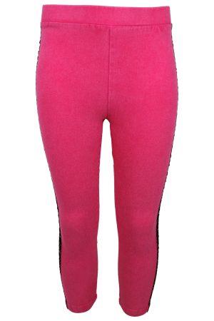 Tregging roze Leopard