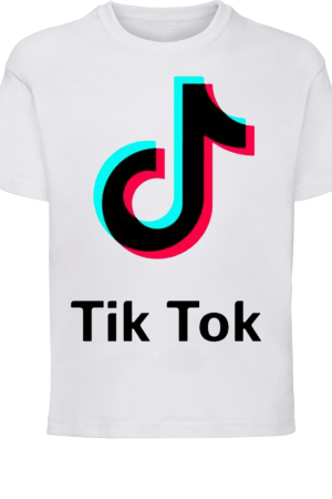TikTok Shirt wit