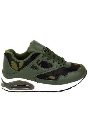 Sneakers Binky camo groen