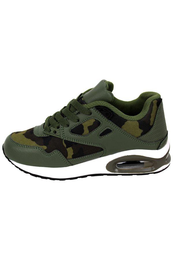 Sneakers Binky camo groen