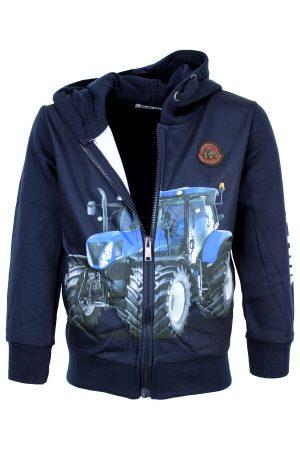 Vestje blue tractor blauw
