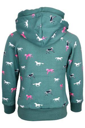 Hoodie toppaard groen