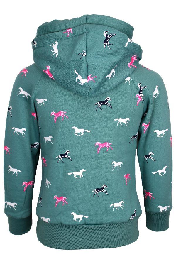 Hoodie toppaard groen