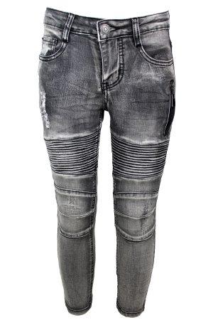 Broekje jeans denim grijs