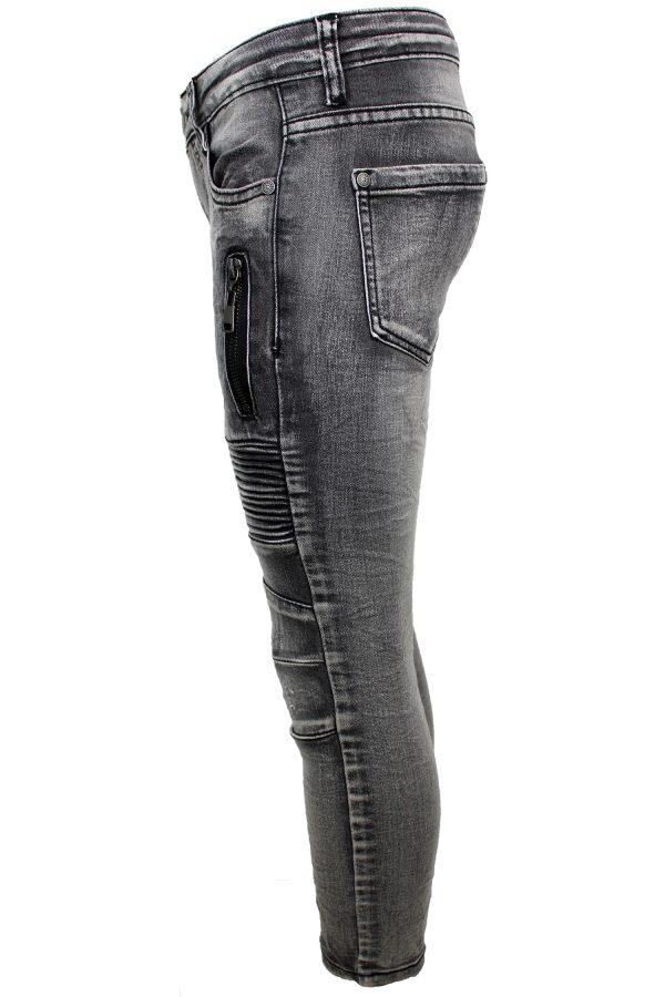 Broekje jeans denim grijs