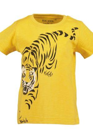Blueseven t-shirt tijger geel