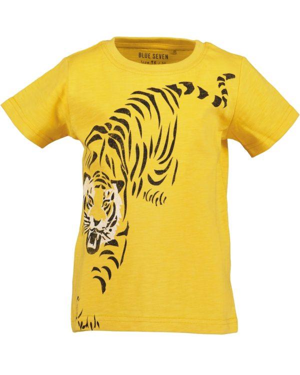 Blueseven t-shirt tijger geel