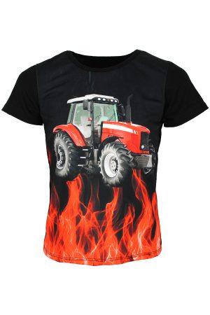 Shirtje Tractor rood