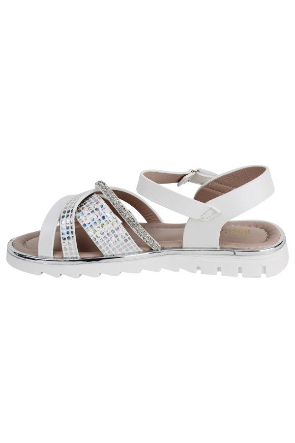 Sandalen Shiny wit