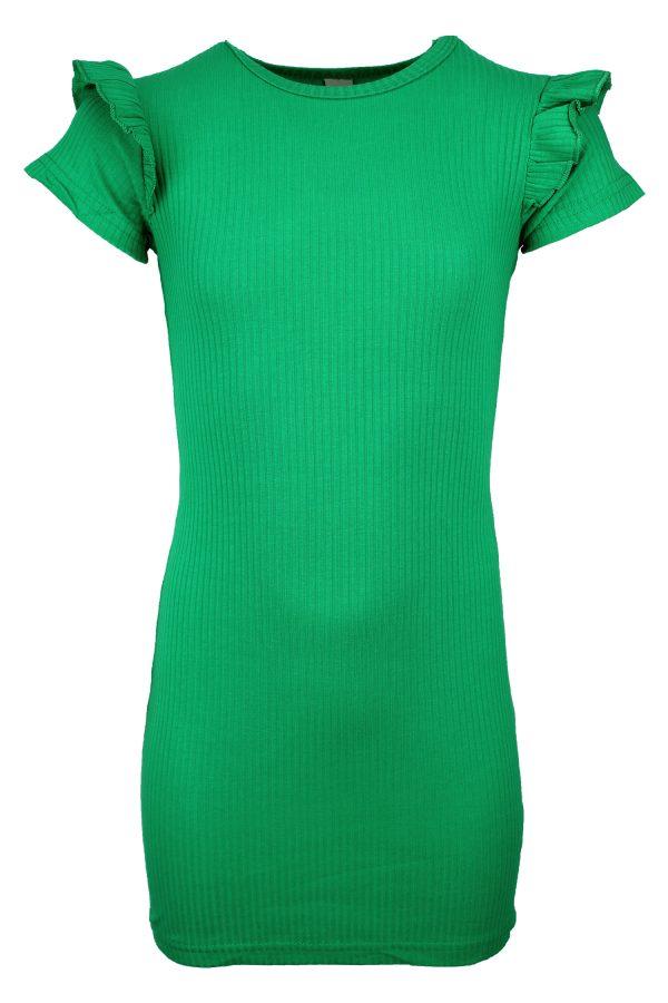 Jurkje ruffle groen