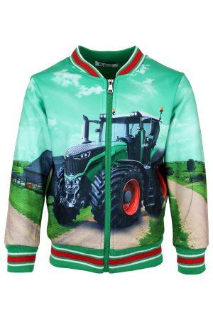 Bombervestje tractor groen