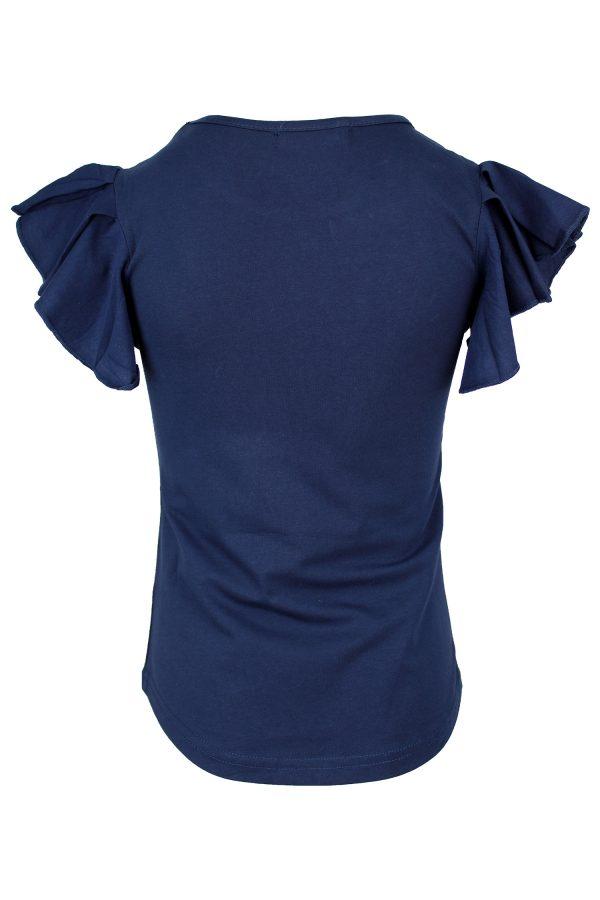 Shirtje Flamingo blauw - Afbeelding 4