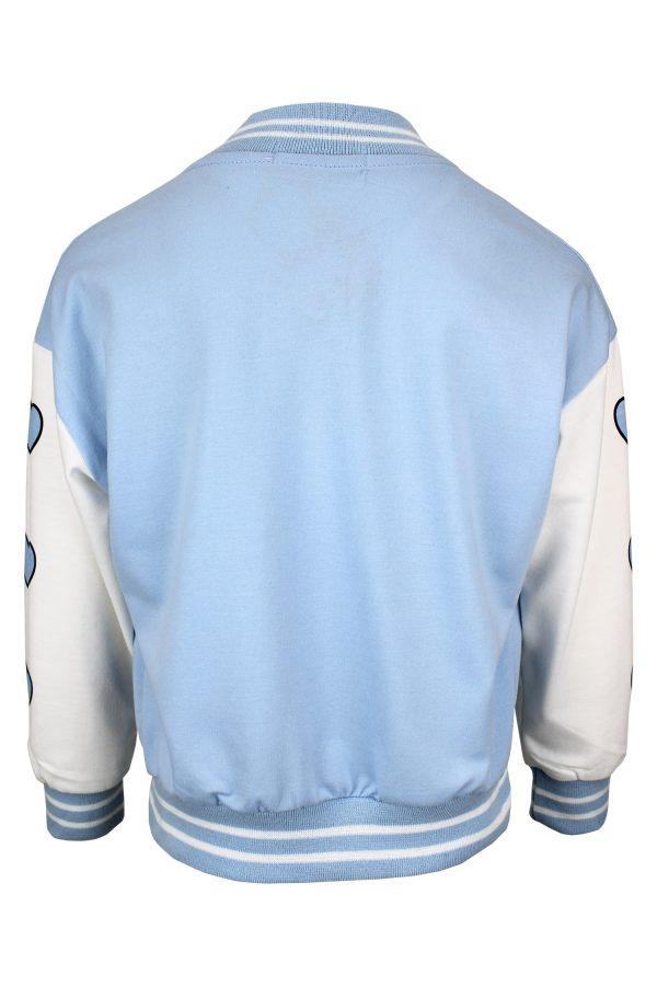 Bombervestje Good Vibes blauw