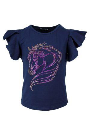 Shirtje Prachtpony blauw