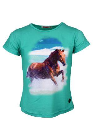 shirtje paard groen