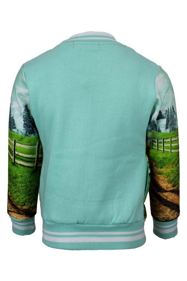 Bombervestje Paard groen