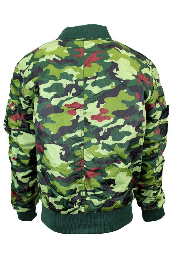 Bomberjack Camo groen