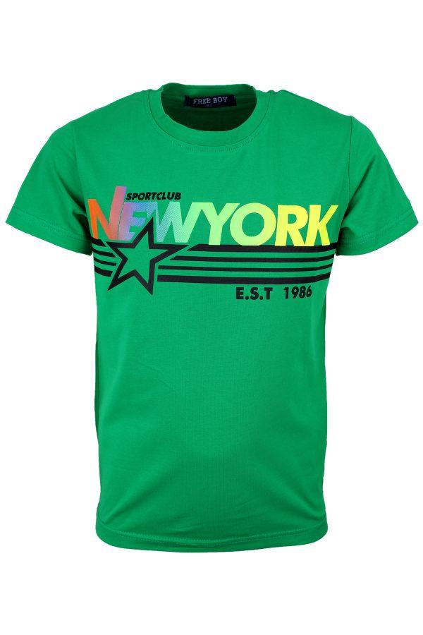 Shirtje NY groen