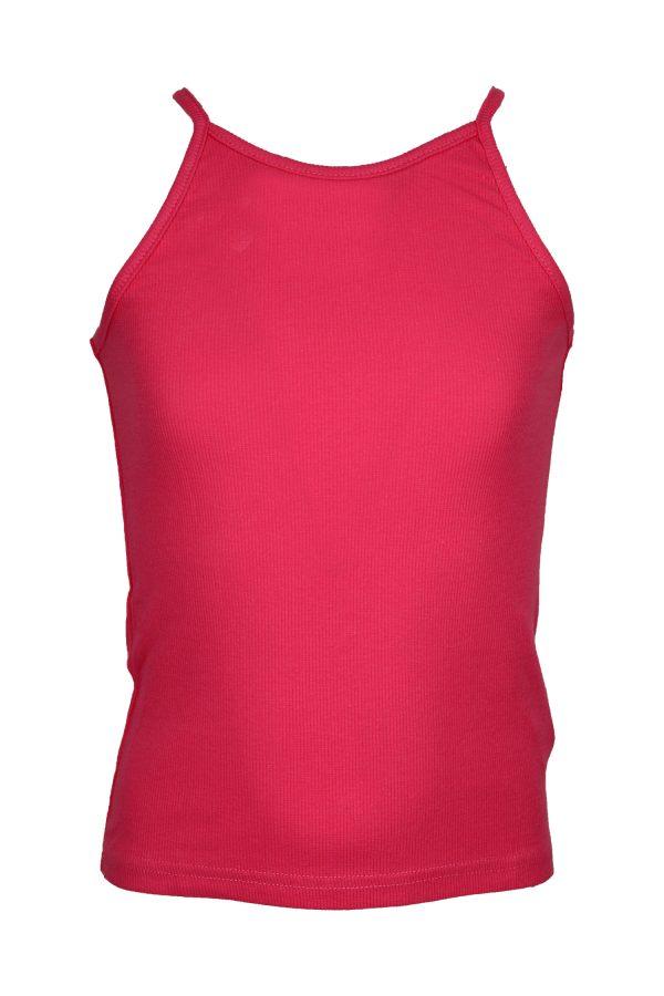 Topje spaghettibandje roze