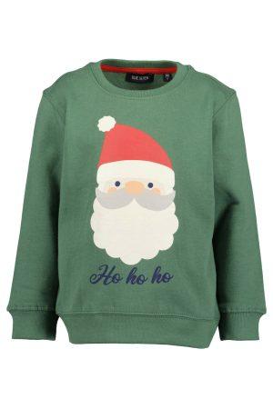 Sweater Blue Seven Kerstman groen