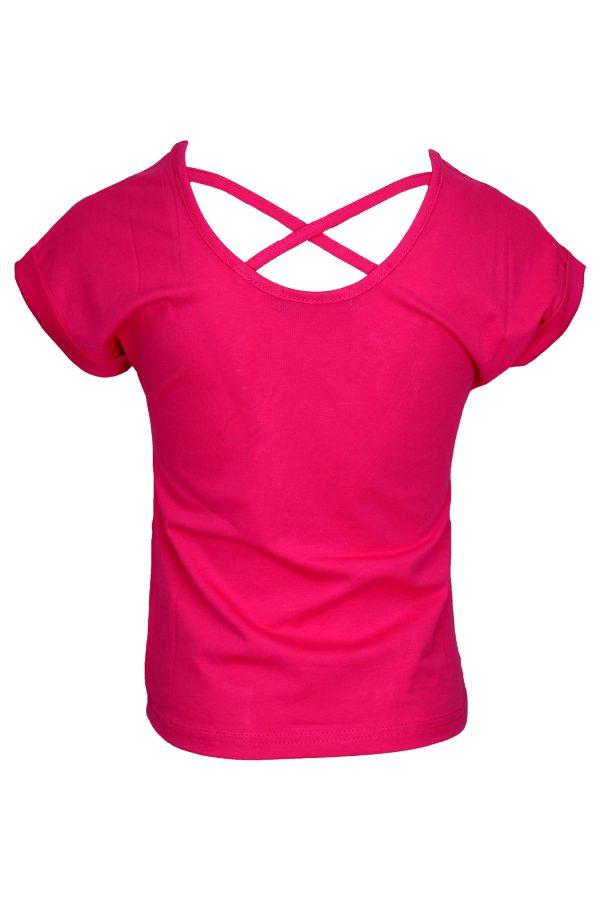 Shirtje Wildhorse diamant roze