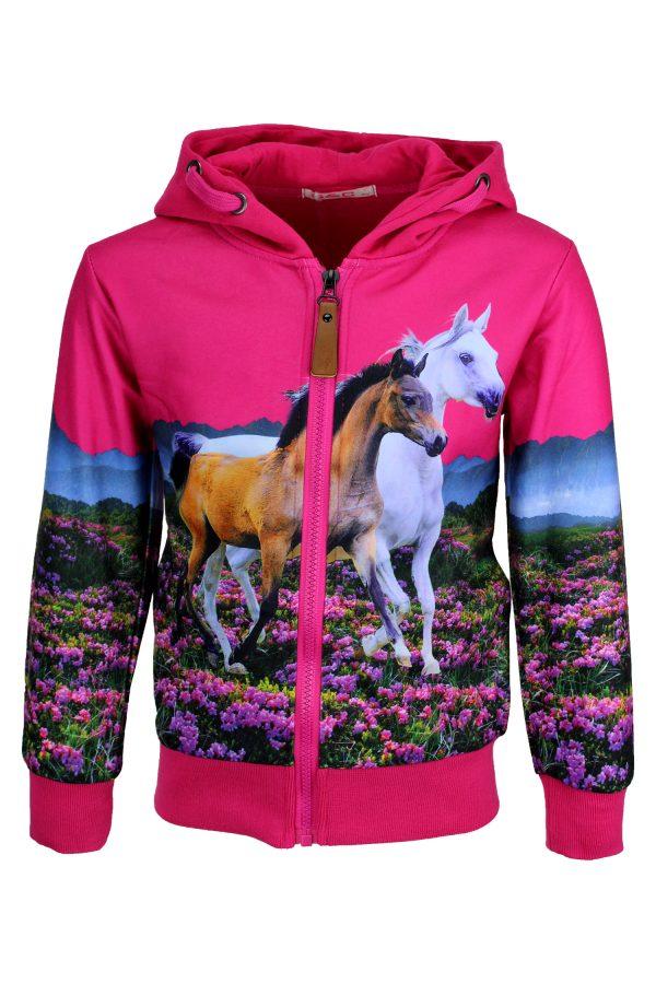 Vestje pony roze