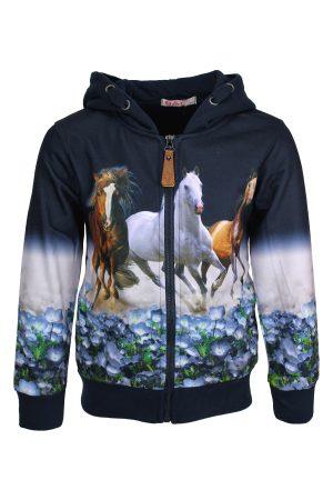 Vestje Shire paard blauw