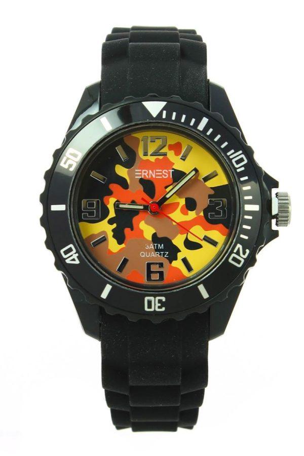 Horloge kind CoolCamo neon zwart