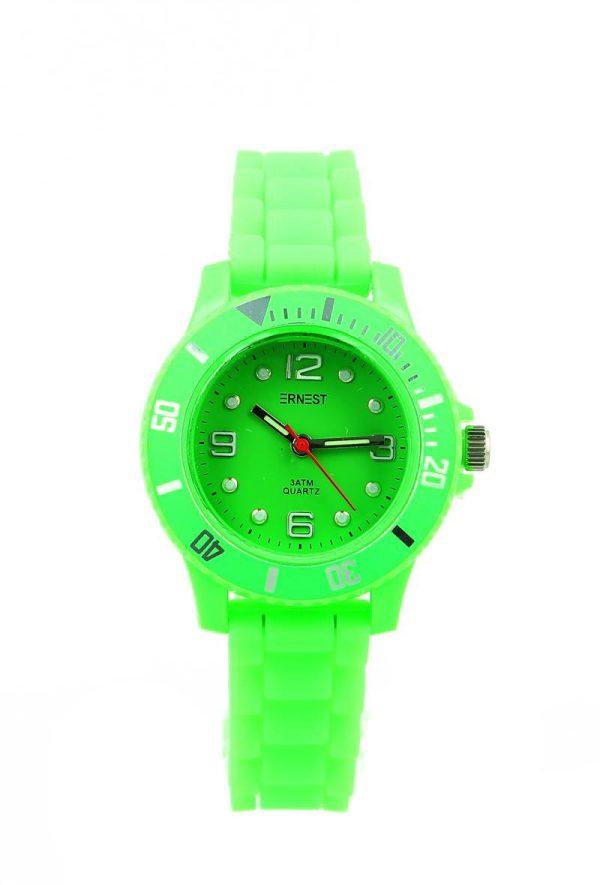 Horloge kind Cool neon groen