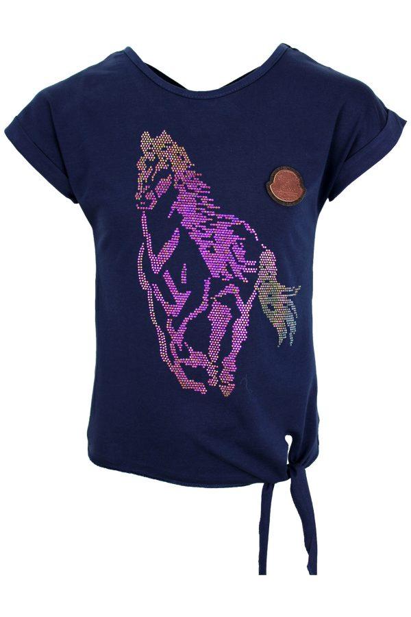 shirtje wildhorse diamant blauw