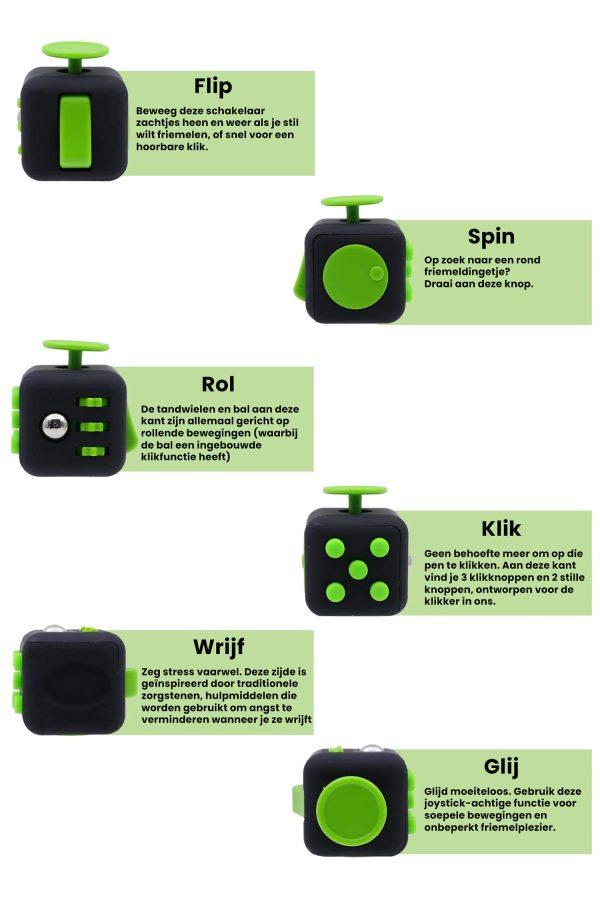 Fidget Cube friemelkubus sellingpoints