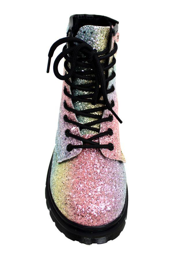 Boots Glitter rainbow