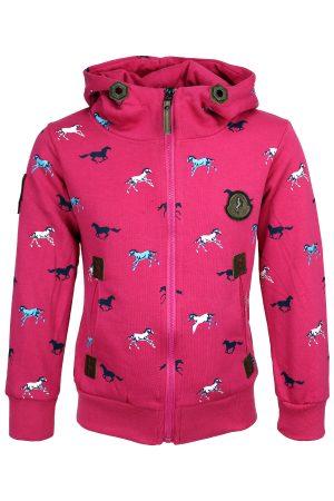 Vestje paardjes roze limited