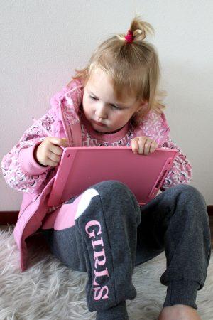 Huispak / joggingpak girls grijs