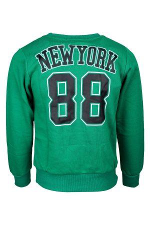 Sweater New York groen